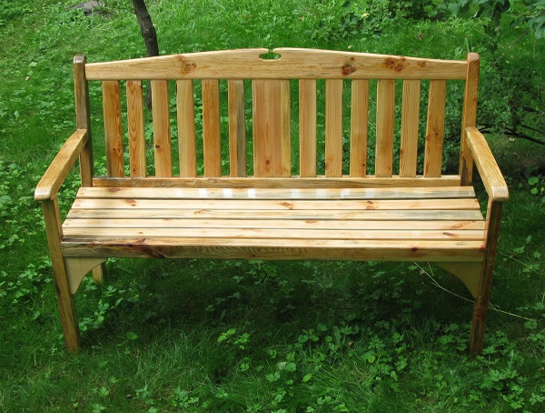 My garden bench